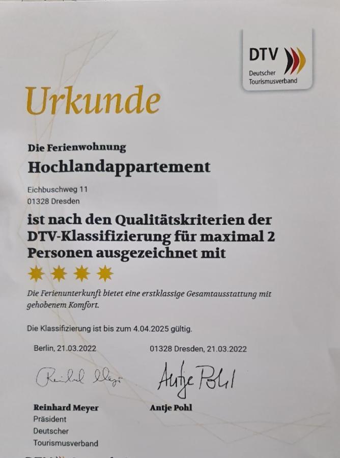 Hochlandappartement Дрезден